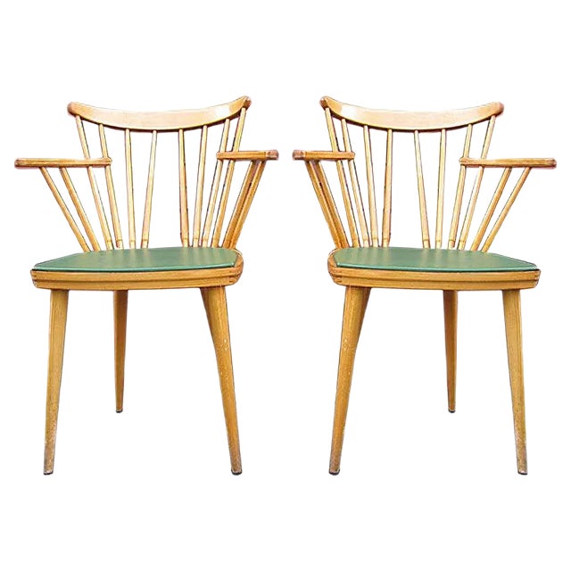 Set of Rockabilly Dining Chairs, 1950s, Germany For Sale