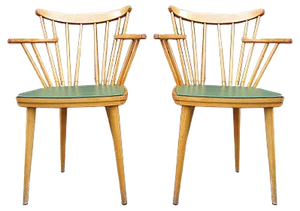 Set of Rockabilly Dining Chairs, 1950s, Germany