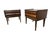 Mid-Century Modern Mid-Century Modern Lane 1st Edition Walnut Nightstands - Set of 2 For Sale - Image 3 of 9