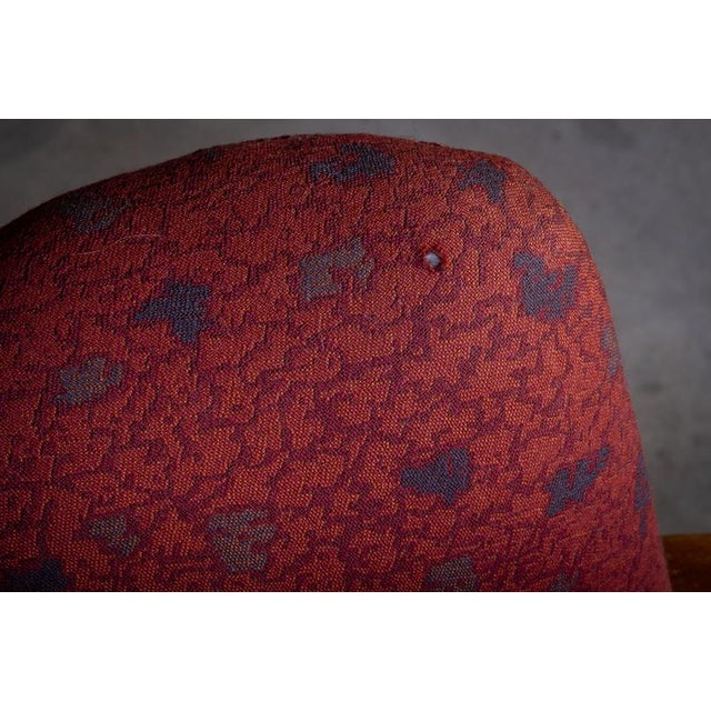 Danish Art Deco Style Lounge Chair attributed to Viggo Boesen, 1950s For Sale - Image 9 of 10