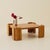 Beautiful and sculptural “Sapporo” coffee table designed by Mario Marenco for Mobilgirgi in Italy during the 1970s. This...