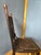 Pressed Back Chair with Leather Seat and Turned Parts For Sale - Image 16 of 18