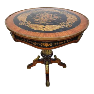 French Center Table Accent Lamp Louis XV Ormolu Mounts