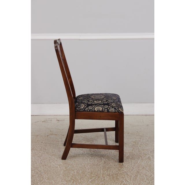 Set of 6 Statton Cherry Dining Chairs For Sale In Philadelphia - Image 6 of 13