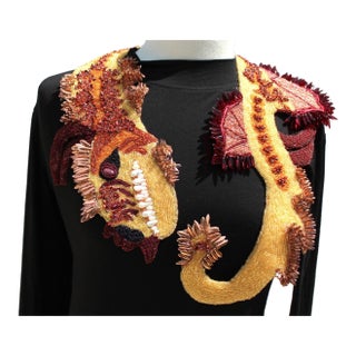 Wearable Art Chinese Dragon Shawl For Sale