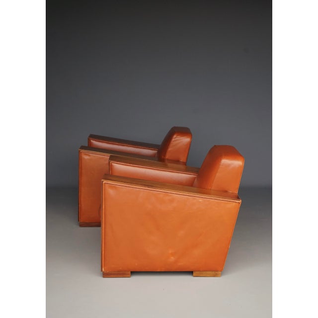Art Deco Lounge Chairs, 1940s, Set of 2 For Sale - Image 13 of 18