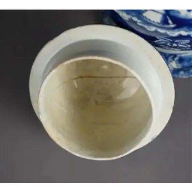 Antique Stevenson Staffordshire Pottery Transferware Coffee Tea Pot For Sale - Image 6 of 11