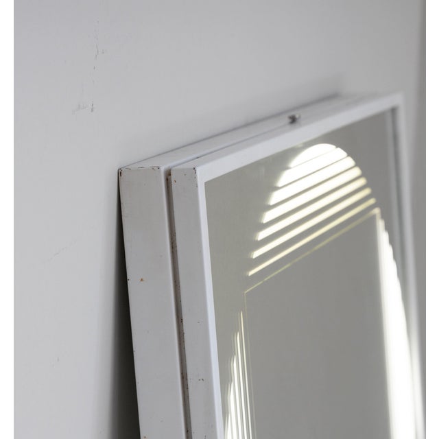 Black Brama Mirror by Gianni Celada for Fontanaarte, 1970s For Sale - Image 5 of 11
