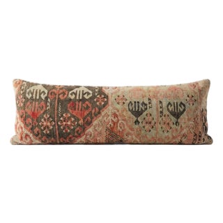 Anatolian Bedding Kilim Pillow Cover 14'' X 48'' For Sale