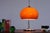 Black Amber Adjustable Mushroom Table Lamp from Guzzini, 1970s For Sale - Image 8 of 17