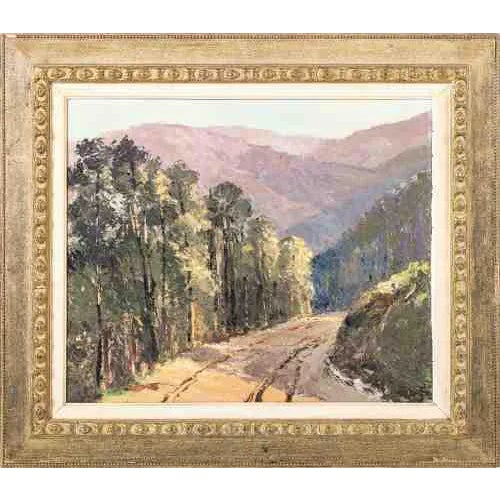 Jose Dias Sanches, Landscape, Oil Painting For Sale