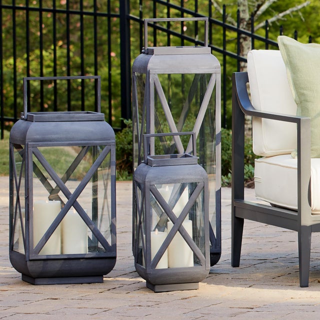 Terrazza Outdoor Lantern Small For Sale In Chicago - Image 6 of 6