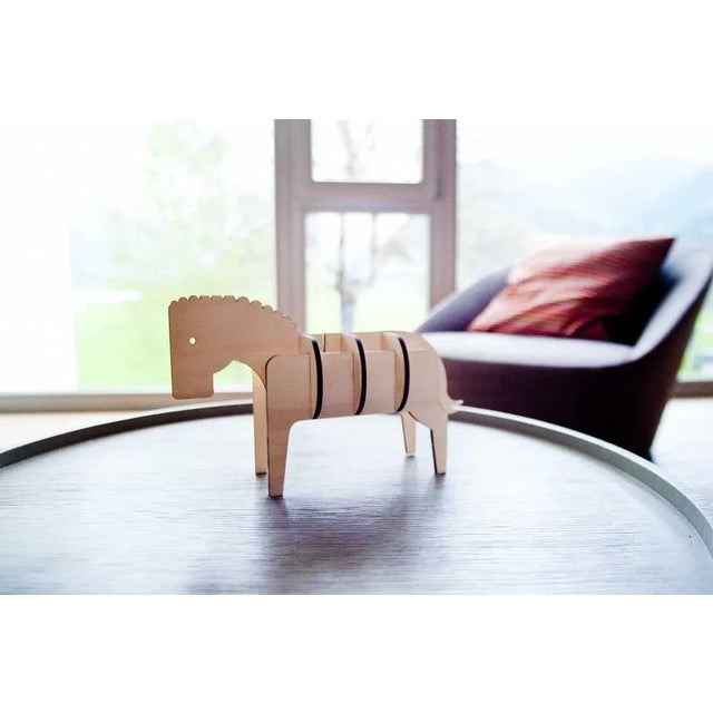 Wood Mhuka Jungle The Zebra from Ulap Design For Sale - Image 7 of 7