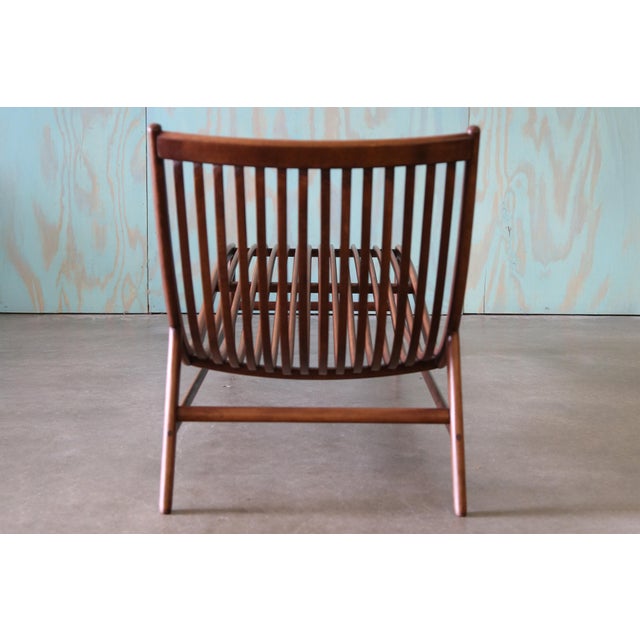 Agatha Chaise Attributed to Chistophe Pillet C. 2018 Sculpted Cherry For Sale - Image 9 of 15