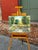 Dark Green Vintage 1960's Oil Painting French Garden - Unknown Artist For Sale - Image 8 of 8