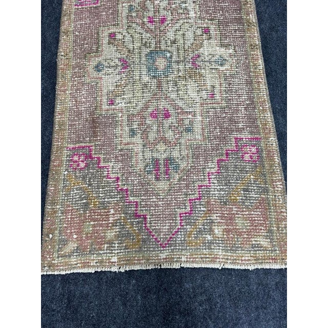 Contemporary Turkish Yastik Rug 1'7" x 2'11" For Sale - Image 3 of 5
