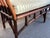 Brown Rattan Caned Long Bench W/ Cusion For Sale - Image 6 of 8
