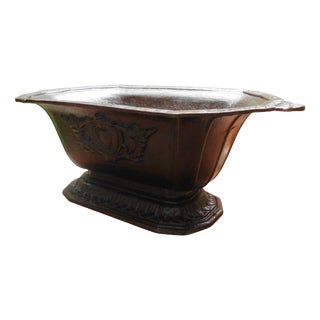 Antique Cast Iron Jardiniere, 1890s For Sale