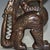 Early 21st Century Antiqued Bronze Mythical Beast Sculpture - Dragon Figure Desk Decor For Sale - Image 5 of 9
