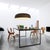 Suspension lamp 'canopy' 422 designed by francesco rota in 2010. Suspension lamp giving indirect fluorescent light....