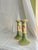 A darling pair of antique Roseville Donatello candlesticks. Set the table for your Summer Soirée! Add to your collection...