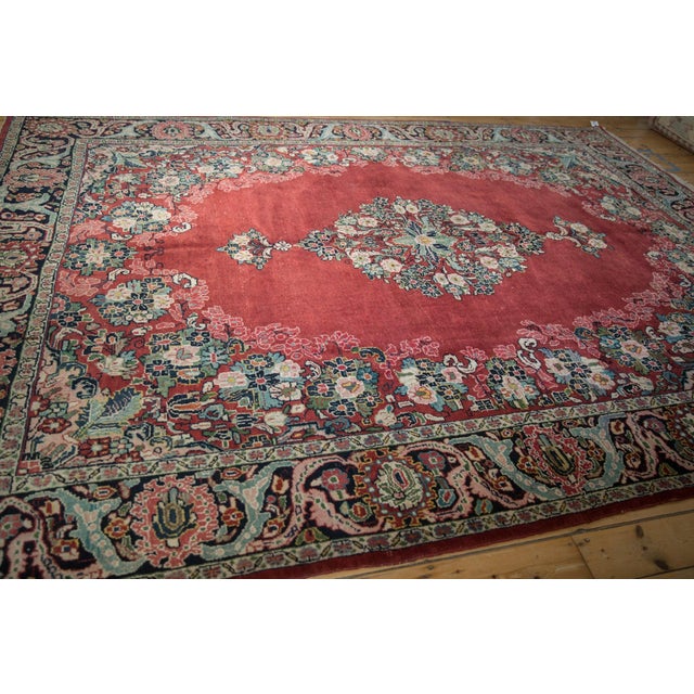 Vintage Arak Carpet 9'2" X 12' For Sale - Image 11 of 15