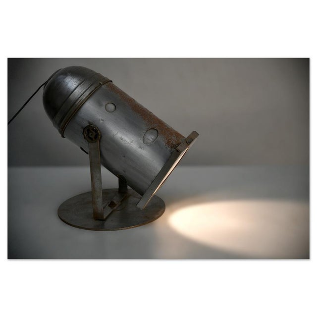 This vintage metal projector is an exceptional piece that combines industrial design and reclaimed spirit. with its...