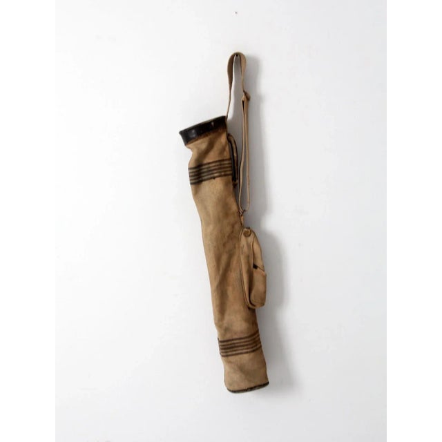 Antique Golf Club Bag For Sale - Image 4 of 9