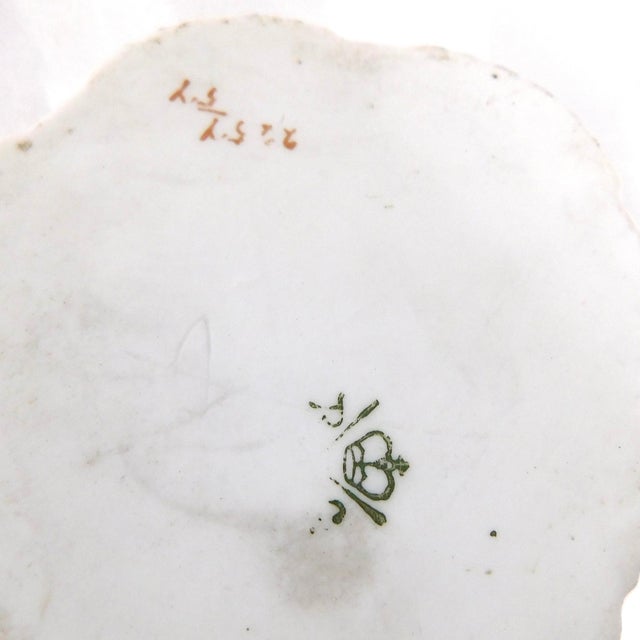 White 1930s Rosenthal Hand Painted Ramekin Dishes With Underplates - Set of 4 For Sale - Image 8 of 10