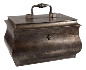Mid-19th Century Scrigno Trunk, Northern Europe