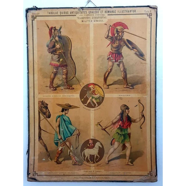 Collotype print, foto reproductie tabulae quibus antiquitates graece et romanea illustrantur tab ii editio 11 a edidit...