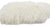 Modern Mongolian Lamb Fur Single Side Pillow in White For Sale In New York - Image 6 of 6