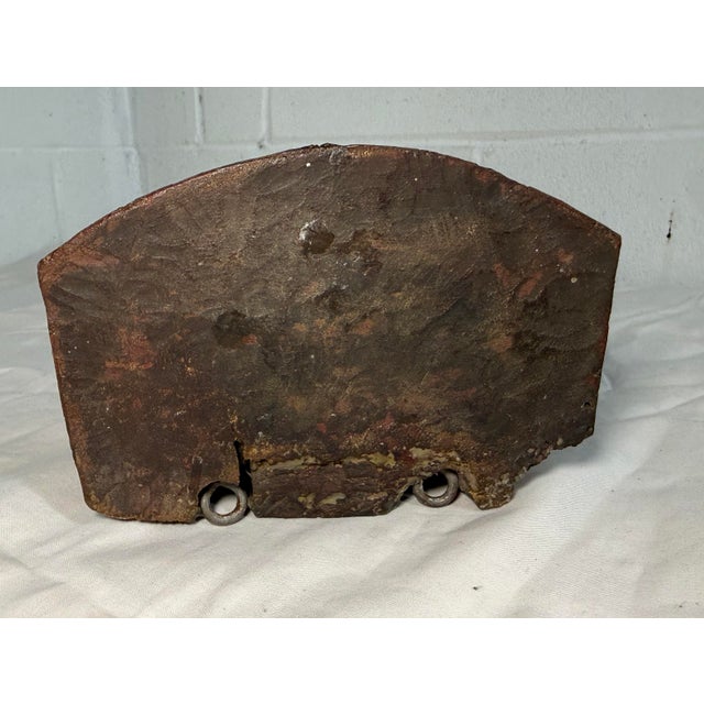 Antique 18th Century Baroque Polychromed Hand Carved Wood Wall Shelf Corbel For Sale In New York - Image 6 of 8