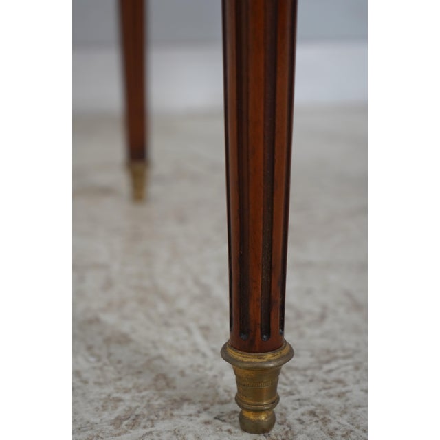 French Louis XVI 19th Century Envelope Game Table For Sale - Image 11 of 18