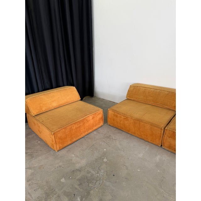 Trio 3-Seater Sofa by Cor for Form AG, 1970s, Set of 6 For Sale - Image 13 of 17