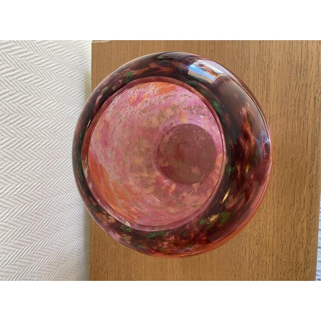 Art Deco Glass Vase by Charles Schneider, 1920s For Sale - Image 4 of 9