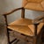 Rustic Rush-Woven Wooden Armchair, 1970s For Sale - Image 3 of 6