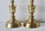 Metal Vintage English Style Brass Beehive Push-Up Candlesticks Table Lamps-a Pair For Sale - Image 7 of 15