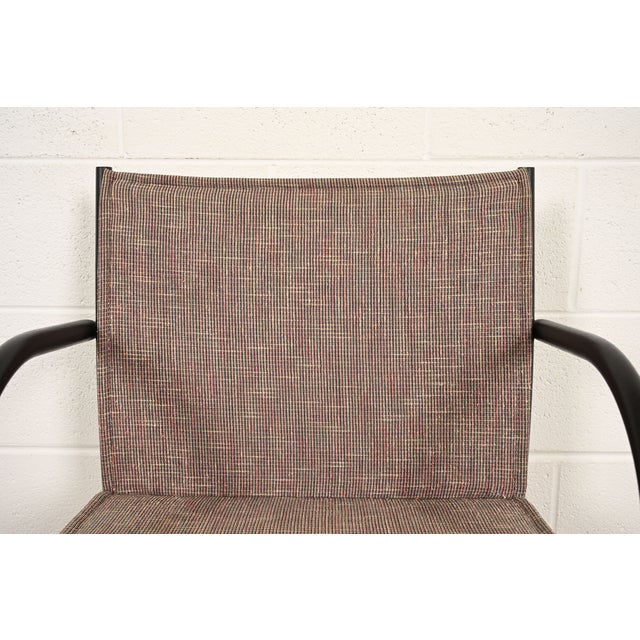 Black Richard Schultz for Knoll Modern Model 1407 Armchairs, Set of Ten For Sale - Image 8 of 13