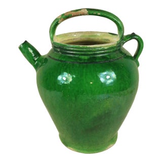 Late 19th Century French Water Jug From Provence For Sale