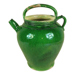 Late 19th Century French Water Jug From Provence