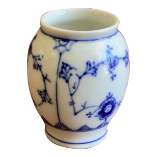 Bing & Grondahl Blue Traditional 2.75”h Vase For Sale