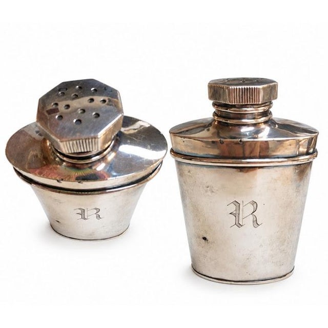Late 19th Century Edwardian 12 Pc Sterling Silver Dresser Set For Sale - Image 5 of 12