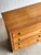 Farmhouse Vintage Honey Tone Wooden Chest of Drawers For Sale - Image 3 of 14