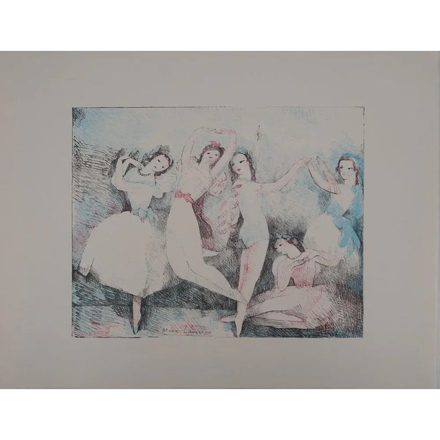 Marie Laurencin, The Dancers, Original Signed Lithograph For Sale - Image 6 of 6
