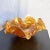 Glass Vintage Marigold Carnival Glass Bowl For Sale - Image 7 of 7