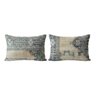 Anatolian Lumbar Rug Pillow Cover 16'' X 24'' - Set of Two For Sale