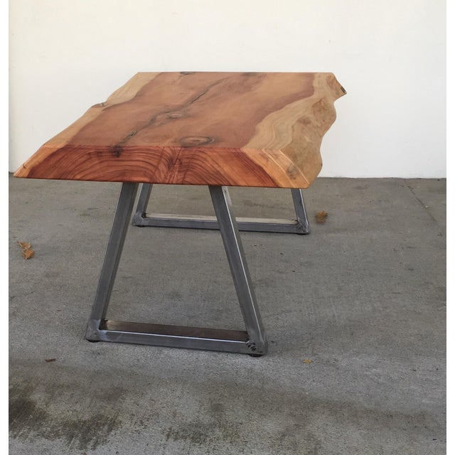 Live Edge Redwood Slab Coffee Table Chairish