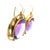 Late 19th Century Victorian 18k Gold 20 Carat Amethyst Drop Earrings, Pair For Sale - Image 11 of 15