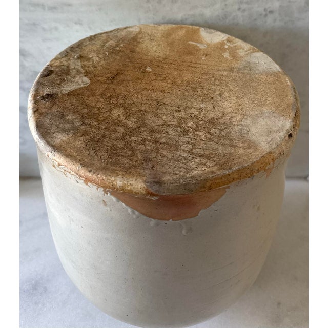 Ceramic Vintage Stoneware Crock Jug For Sale - Image 7 of 10